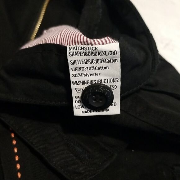 Matchstick Men's Relaxed Fit Wild Cargo Pant Xl_34 - Picture 2 of 12